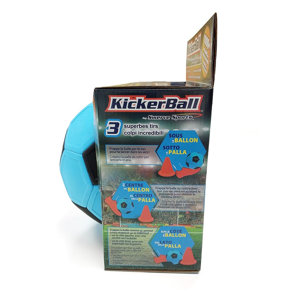 Kickerball el Balón con Efecto Que Marca una Trayectoria Curva