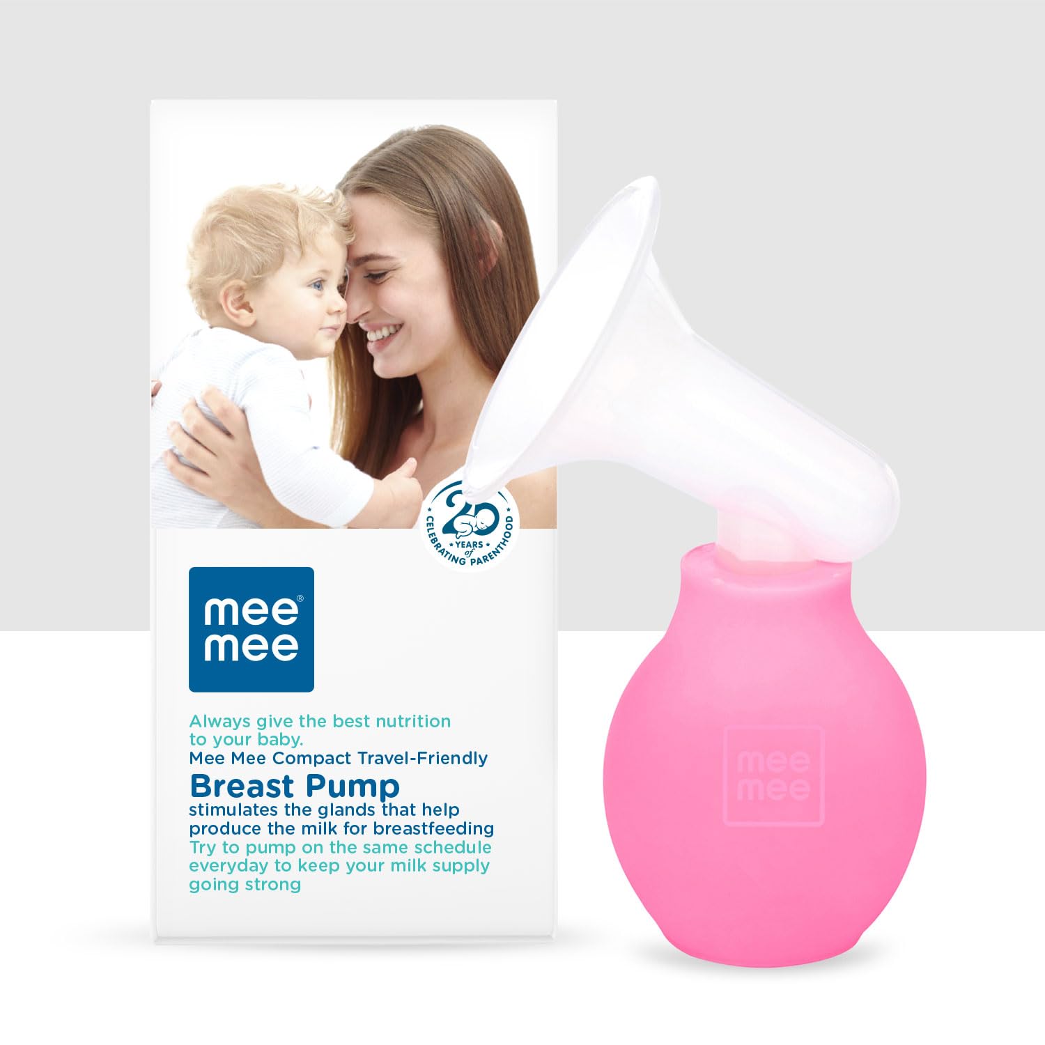 Mee Mee Breast Pump (Travel Friendly Manual Breast Pump)