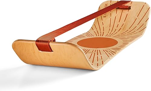 Miniatura 12 de GIBBON SlackBoard - GiBoard Balance Board - Gift for Kids & Adults - 1 & 2 Line Options - Slackline Balance Trainer for Core Workouts, Standing Desk