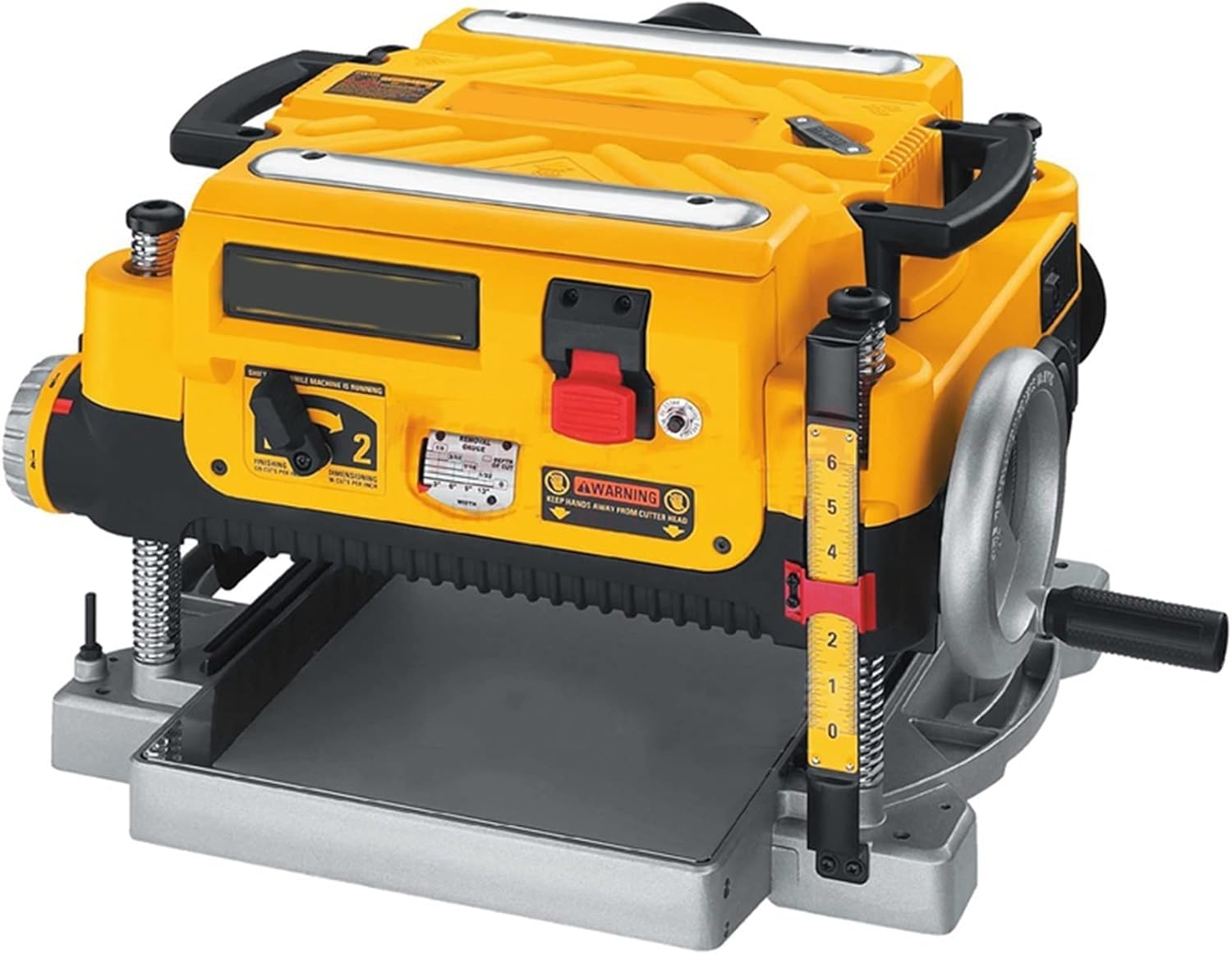 Cepilladora eléctrica DW735 de 220 V, herramienta versátil de carpintería para cepillado plano de precisión, ideal para talleres pequeños, modelado eficiente de madera y alisado