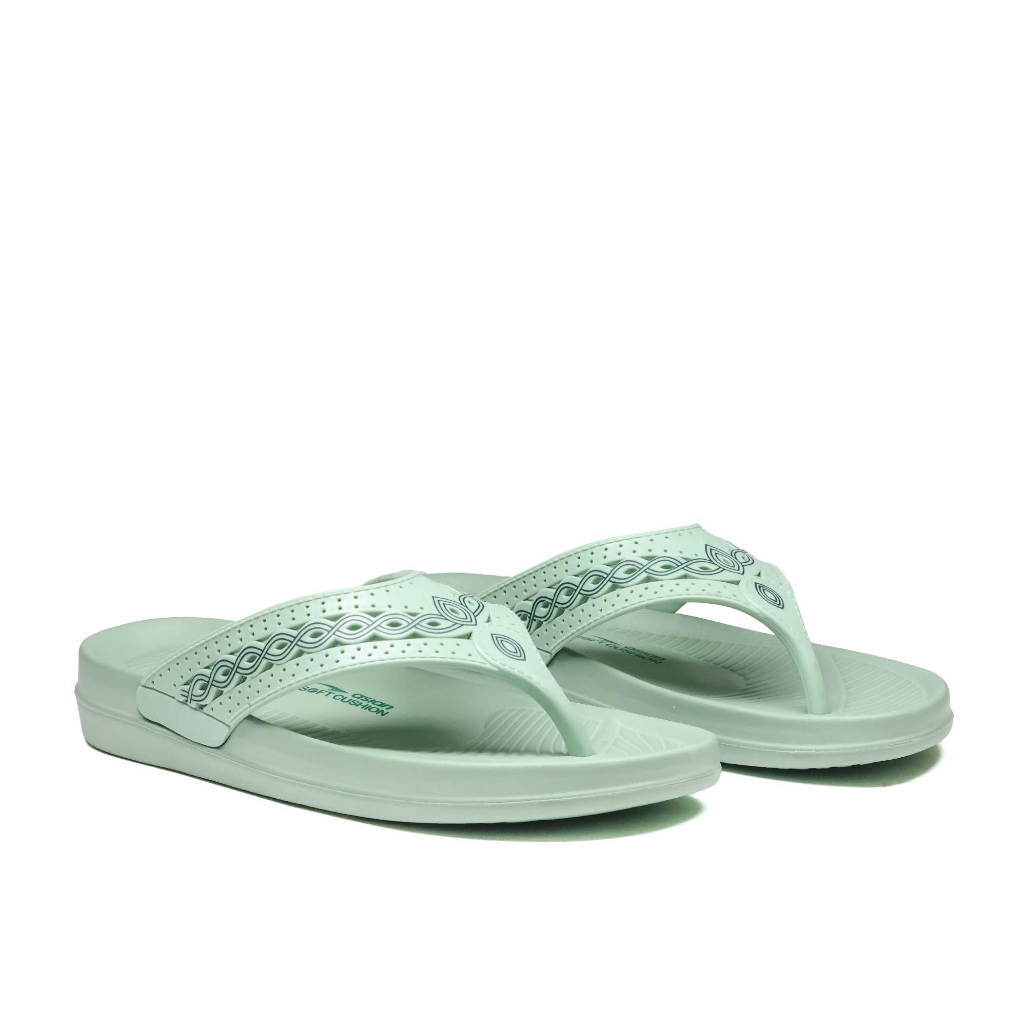 Women's INDIGO-15 Comfortable & Light Weight Slippers for Women | Stylish & Anti-Skid Chappals for Adult | Waterproof & Everyday Use Floats for Girls and Ladies-image-4
