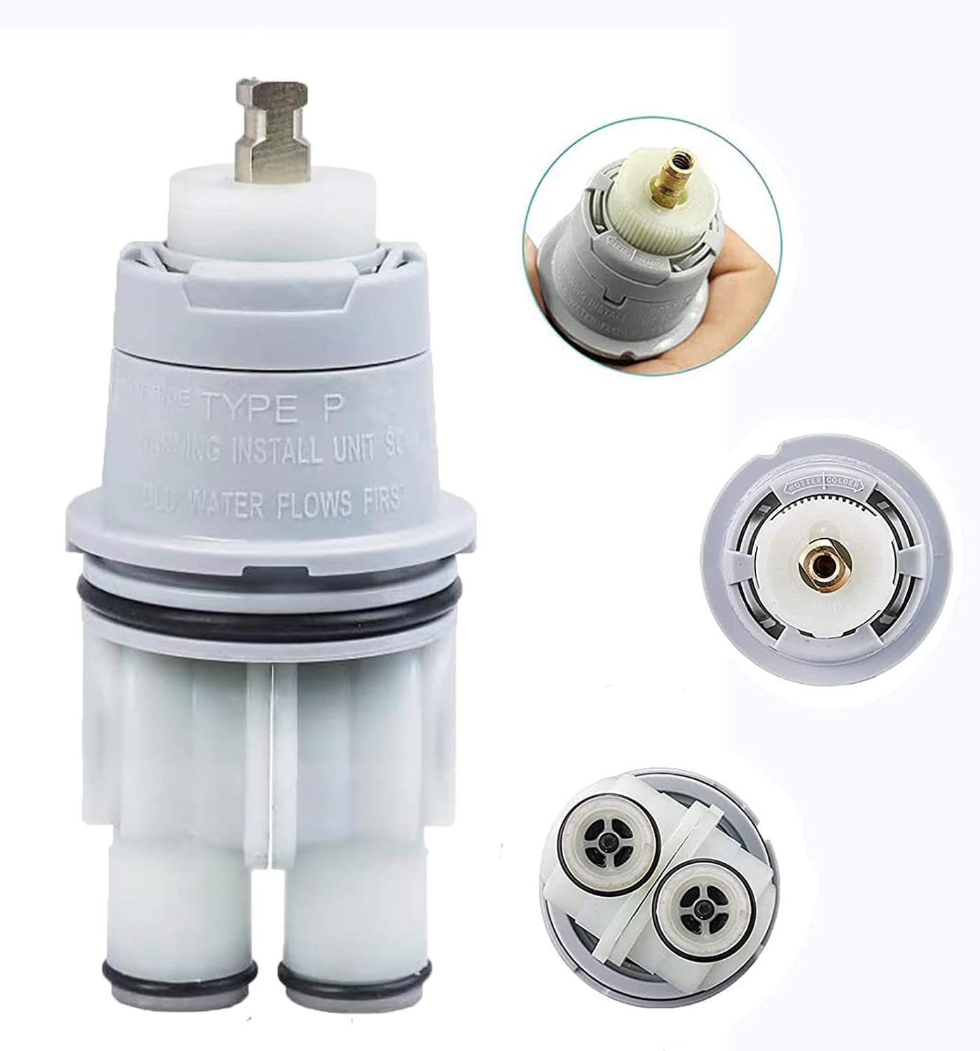 Delta Plastic Tub/Shower Cartridge Repair Kit In The Faucet, 47 OFF