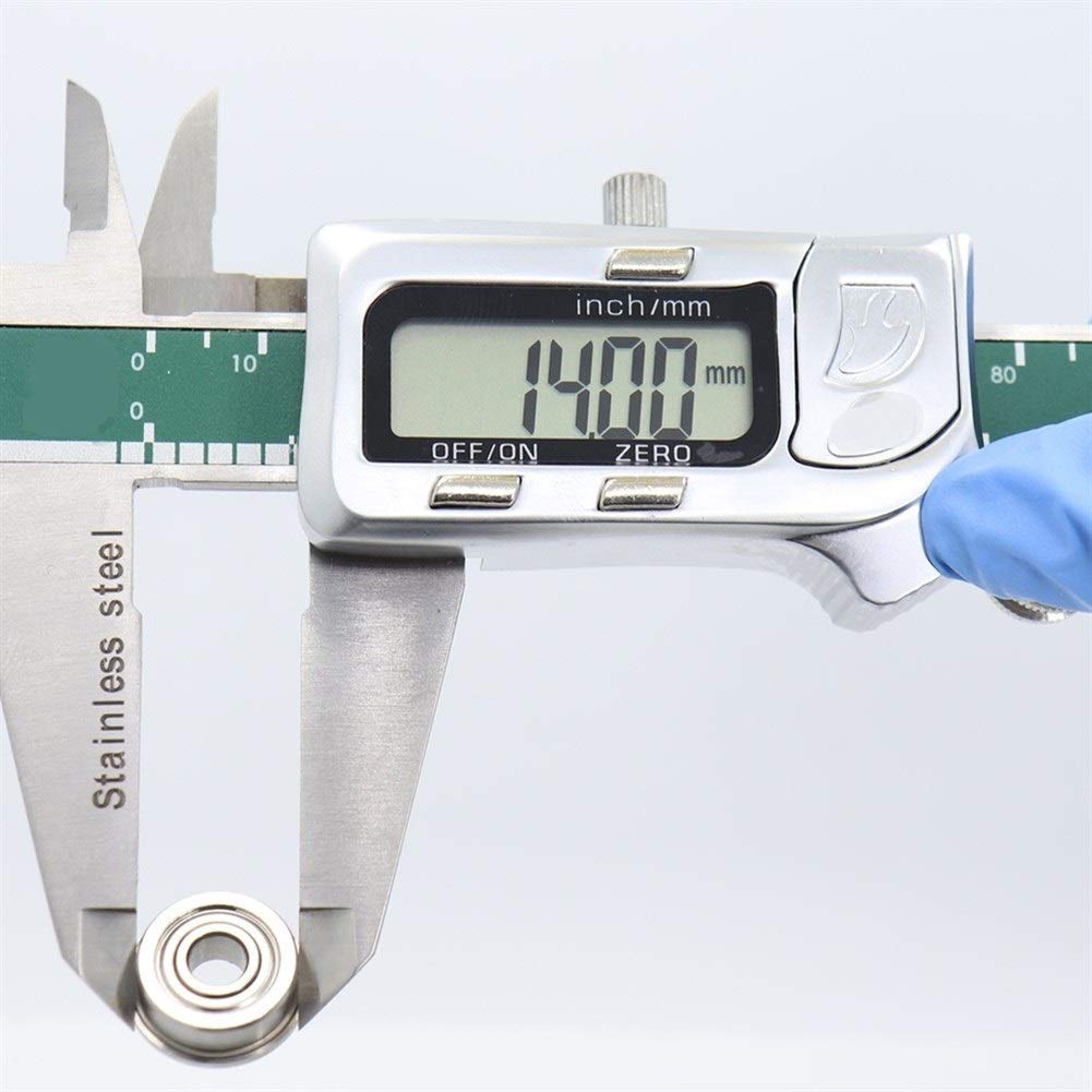 Cuscinetto 10 Pezzi F684ZZ Cuscinetti A Sfere Flangiati In Miniatura A Doppia Schermatura Mini - Foto 2