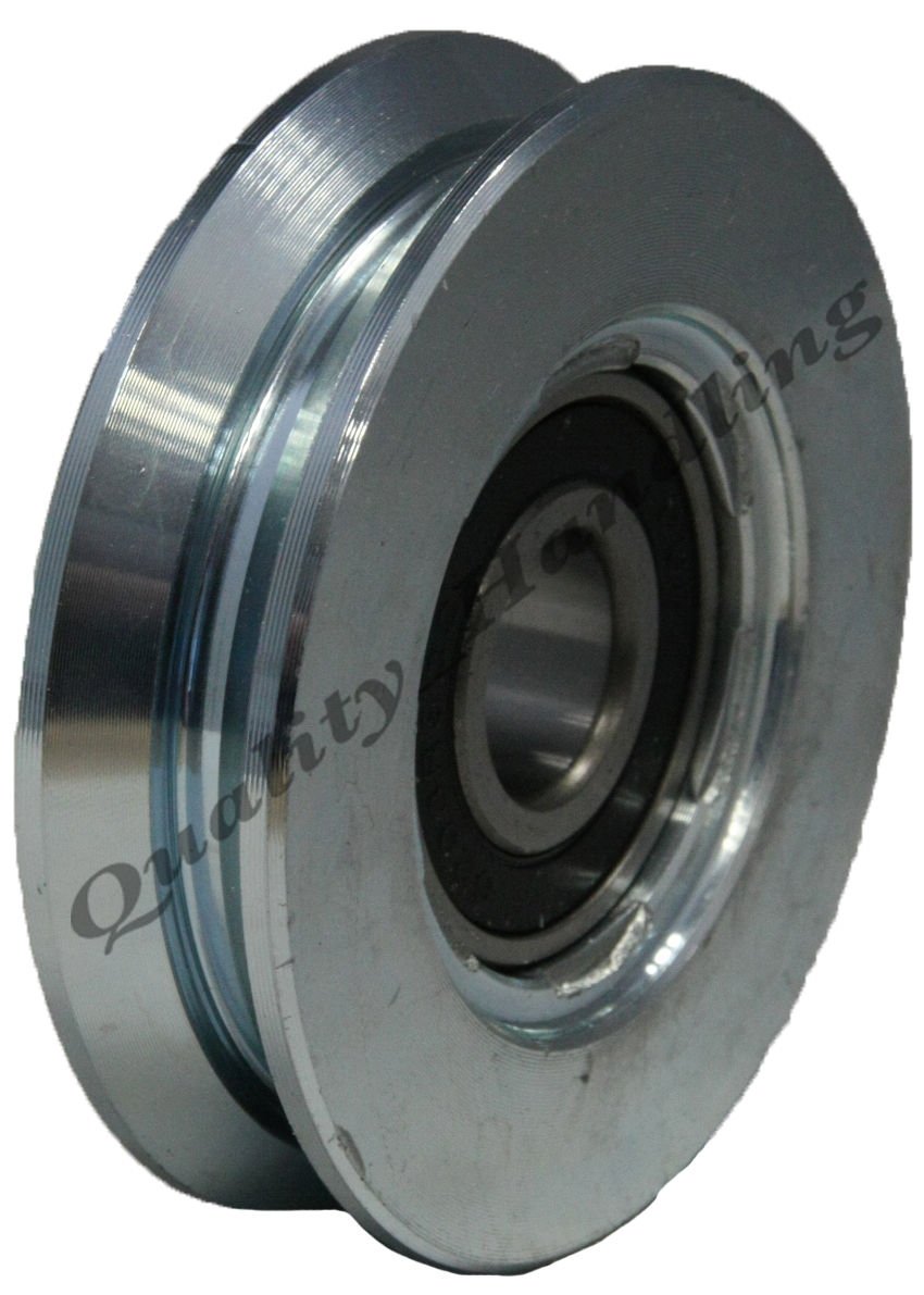 Ruote P/​Cancelli Gola V Art. 360 Dia.​Mm. 80