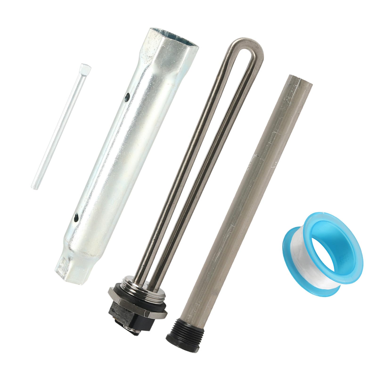 Campers Set di ricambio per scaldabagno 520900 520789 con asta anodica e manicotto resistente alla corrosione Scaldacqua parti