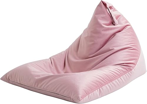 Miniatura 14 de Nobildonna Funda para puf de 4 pies (sin relleno) para adultos, funda de terciopelo extra grande de alta calidad de 400 litros, puf lavable sin