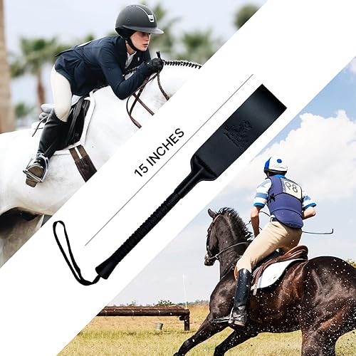 Miniatura 3 de Látigo de caballo premium para deportes ecuestres