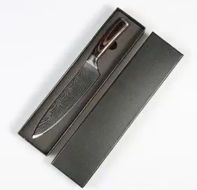 Faca Chef Profissional Padrão Damasco Churrasco 8 polegadas