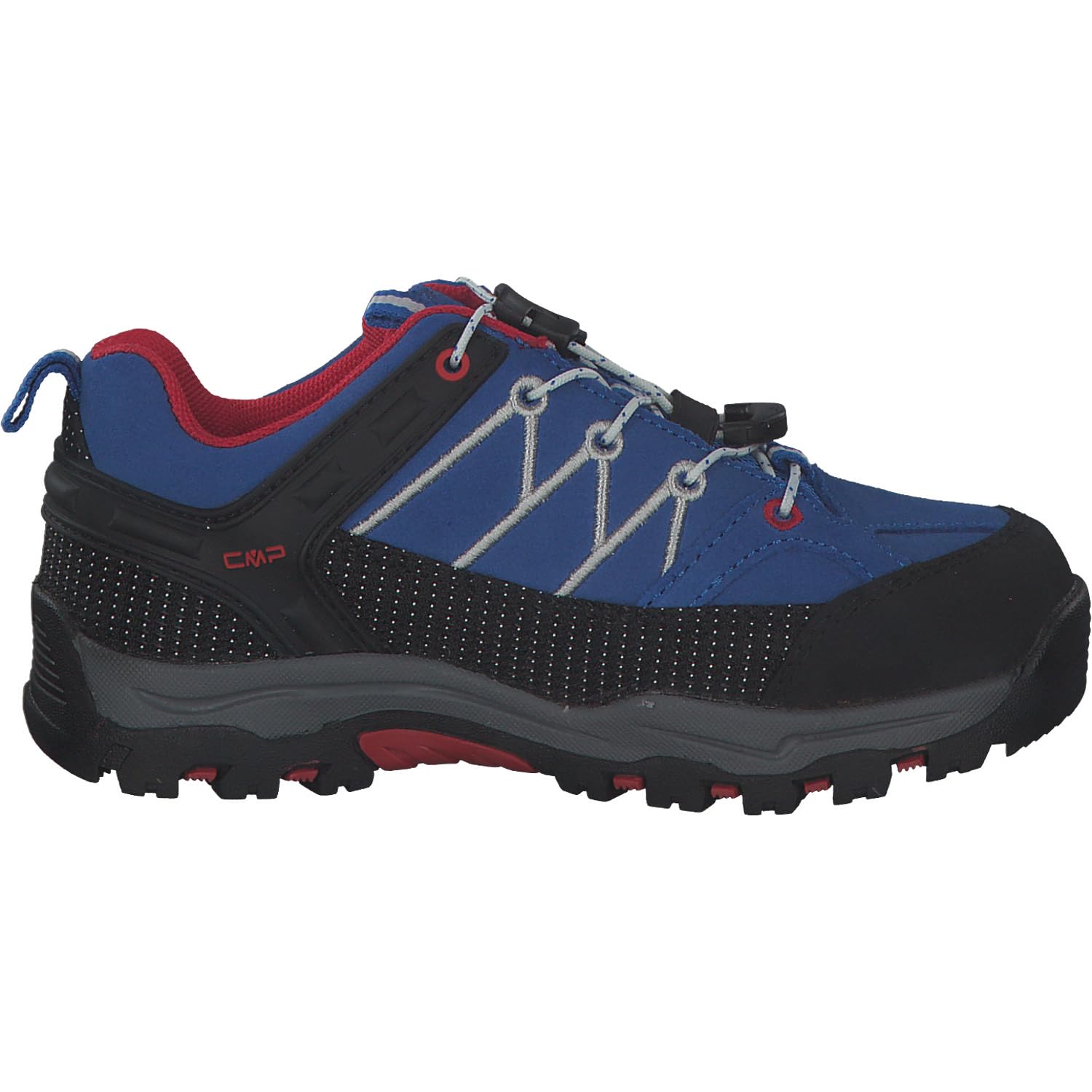 CMP Unisex dziecięce półbuty trekkingowe Rigel Low, Cobalto Stone Fire, 36 EU