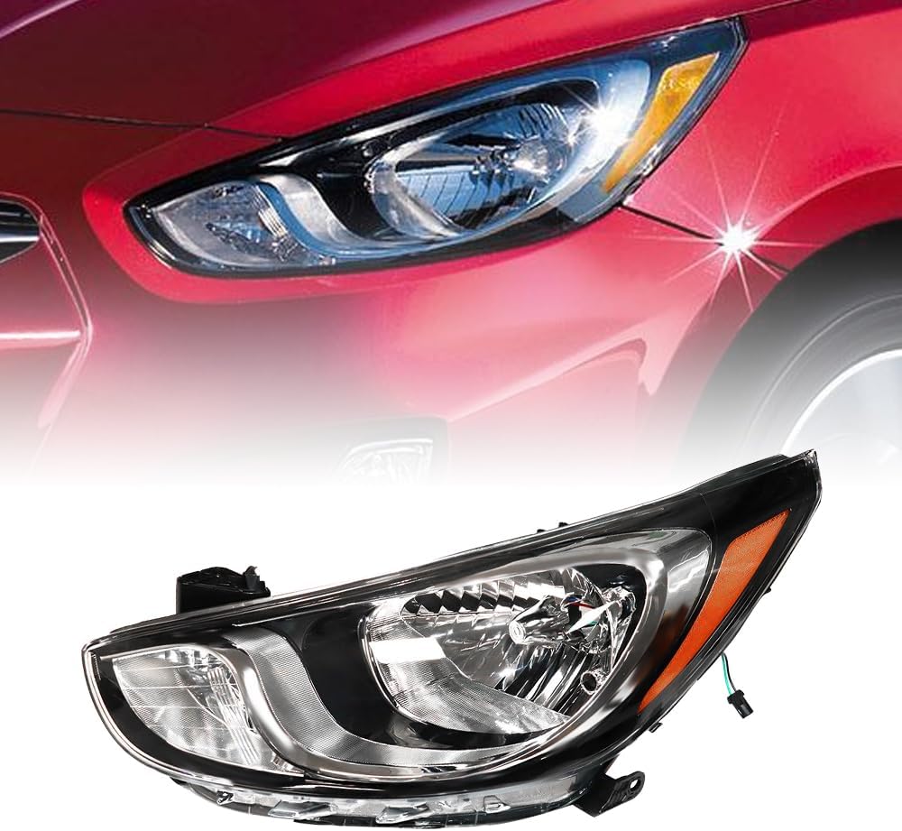 Amazon.com: Veloqua For 2012 2013 2014 Hyundai Accent Halogen Left ...
