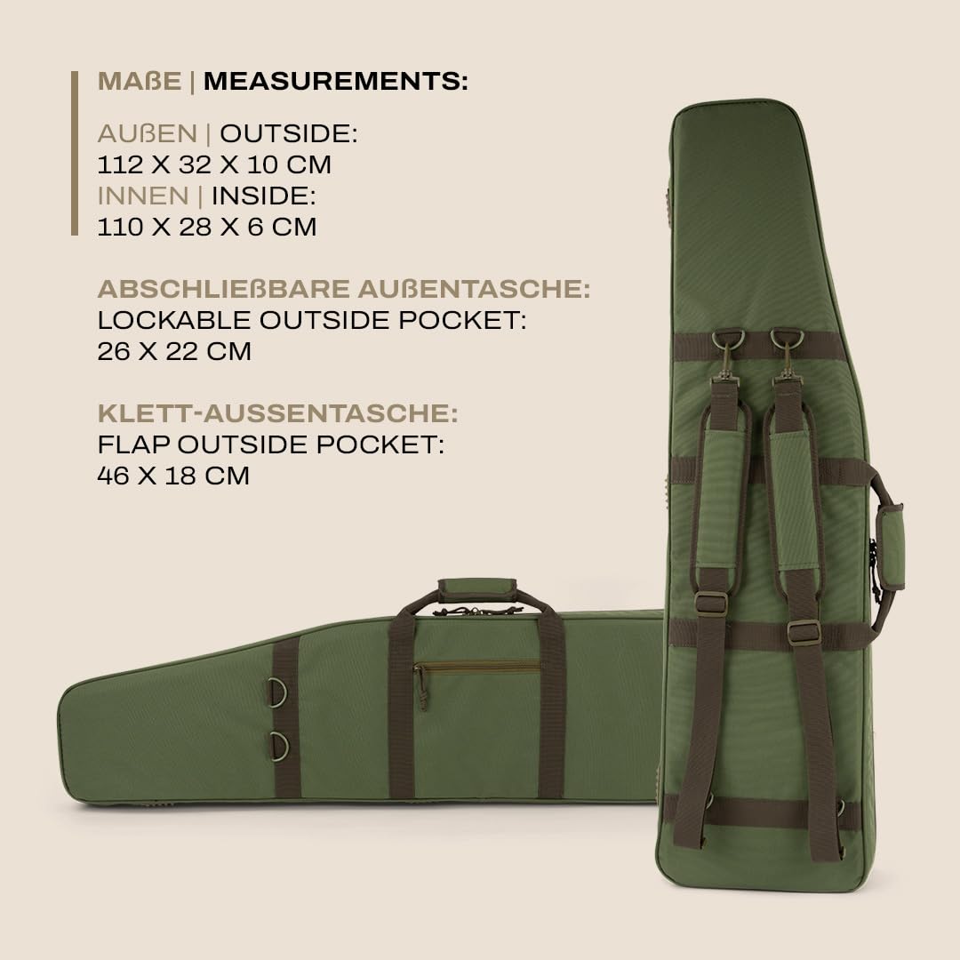Waffentasche 110 cm - 130 cm