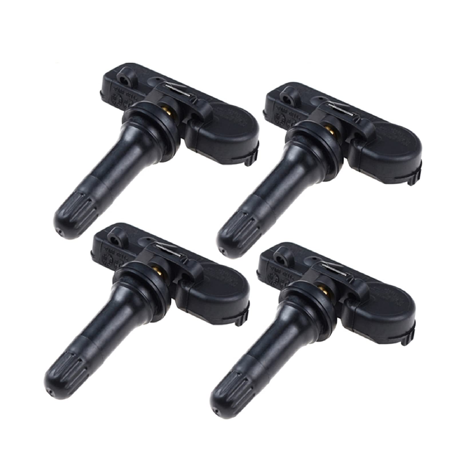 QRMZJF 4 PCS Car TPMS Tire Pressure Monitoring System Sensor 2008-2010, for Dodge, Ram 1500 2500 3500 Dakota 68137699AA 56029319AC Car Tire Pressure Sensor