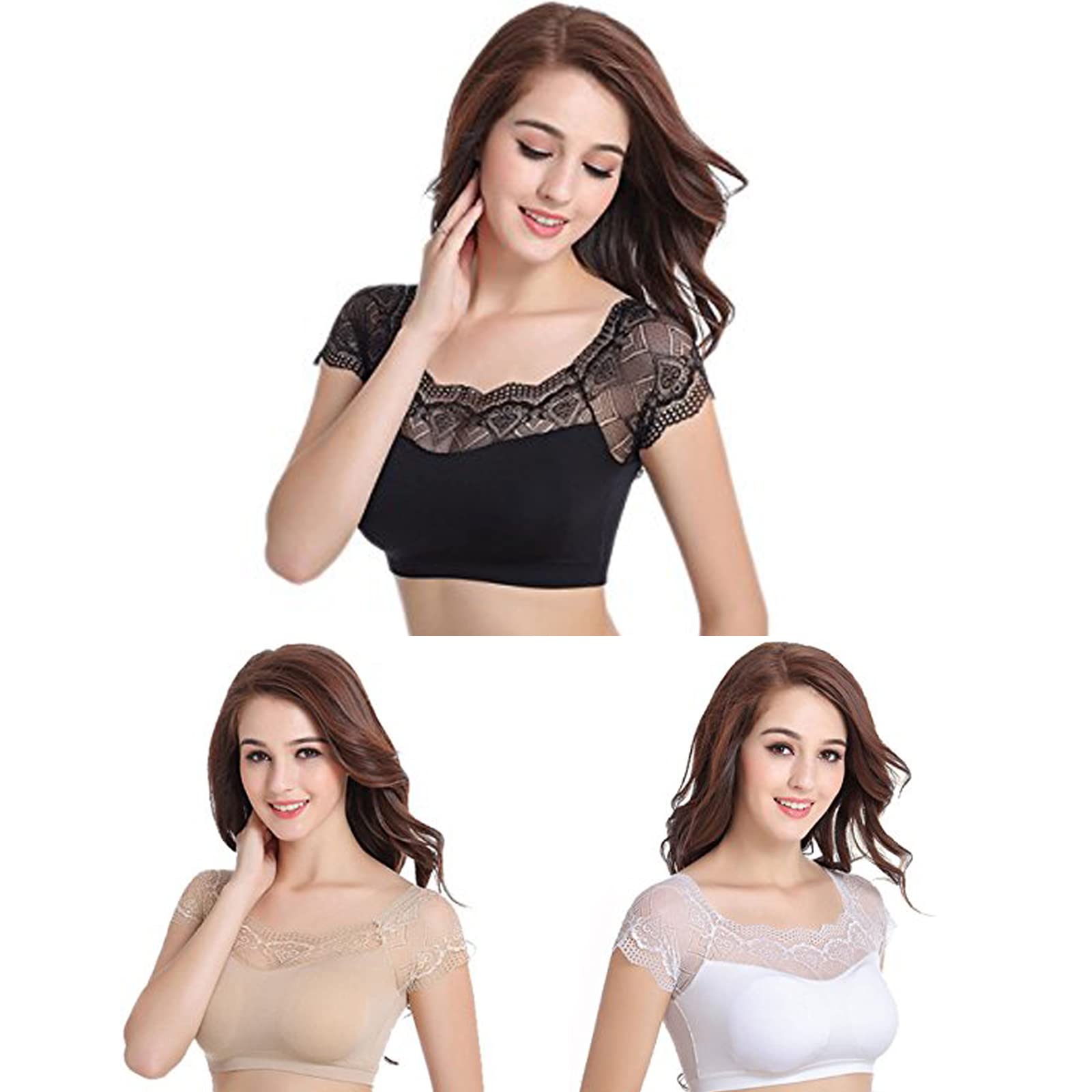 DRESHOW Lace Bralette Tank Top