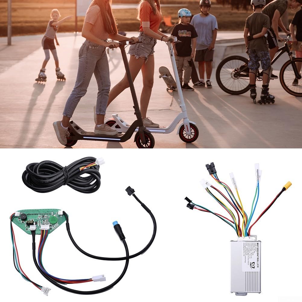 36V 350W Motor Controller Display Kit für E9T Elektroroller Plug-and-Play Ersatz mit Kabel