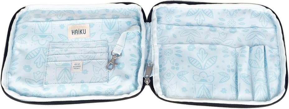 HAIKU Aspire Folio Crossbody Convertible Organizer Bag, Black in