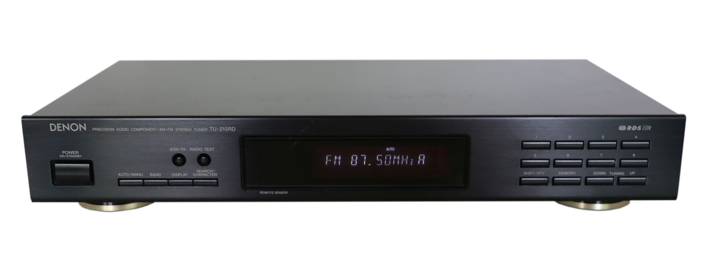 Denon TU-215 RD Tuner in schwarz - RDS (Radio Data System)