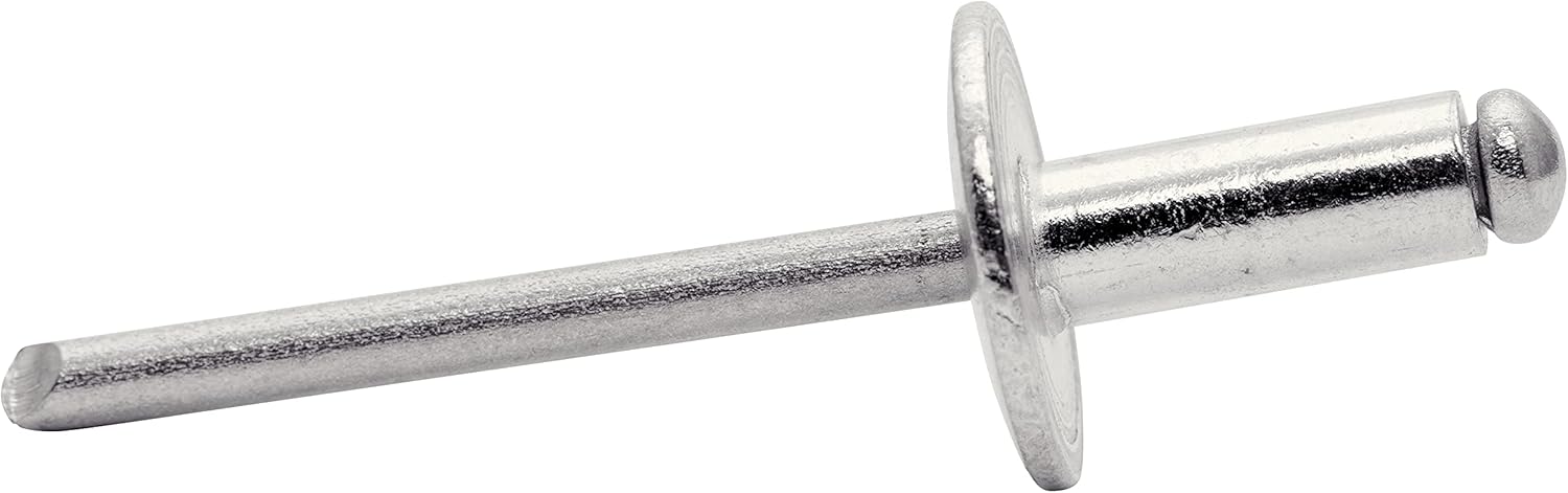 Rapid XL Rivets Including Drill Bit, diameter 4.8 x 12 mm, Pack of 40, 5000664, Silver, ø4.8 mm - Image 4