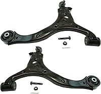Vista 625 de Detroit Axle - Kit de suspensión frontal de 8 piezas para Dodge Journey 2009-2015, 2 brazos de control inferiores, 2 rótulas, 2 varillas