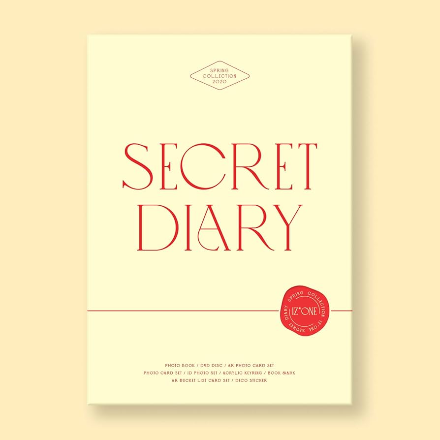 IZ*ONE SECRET DIARY PHOTOBOOK PACKAGE(輸入 Amazon.co.jp: IZ*ONE SECRET DIARY PHOTOBOOK PACKAGE(輸入盤