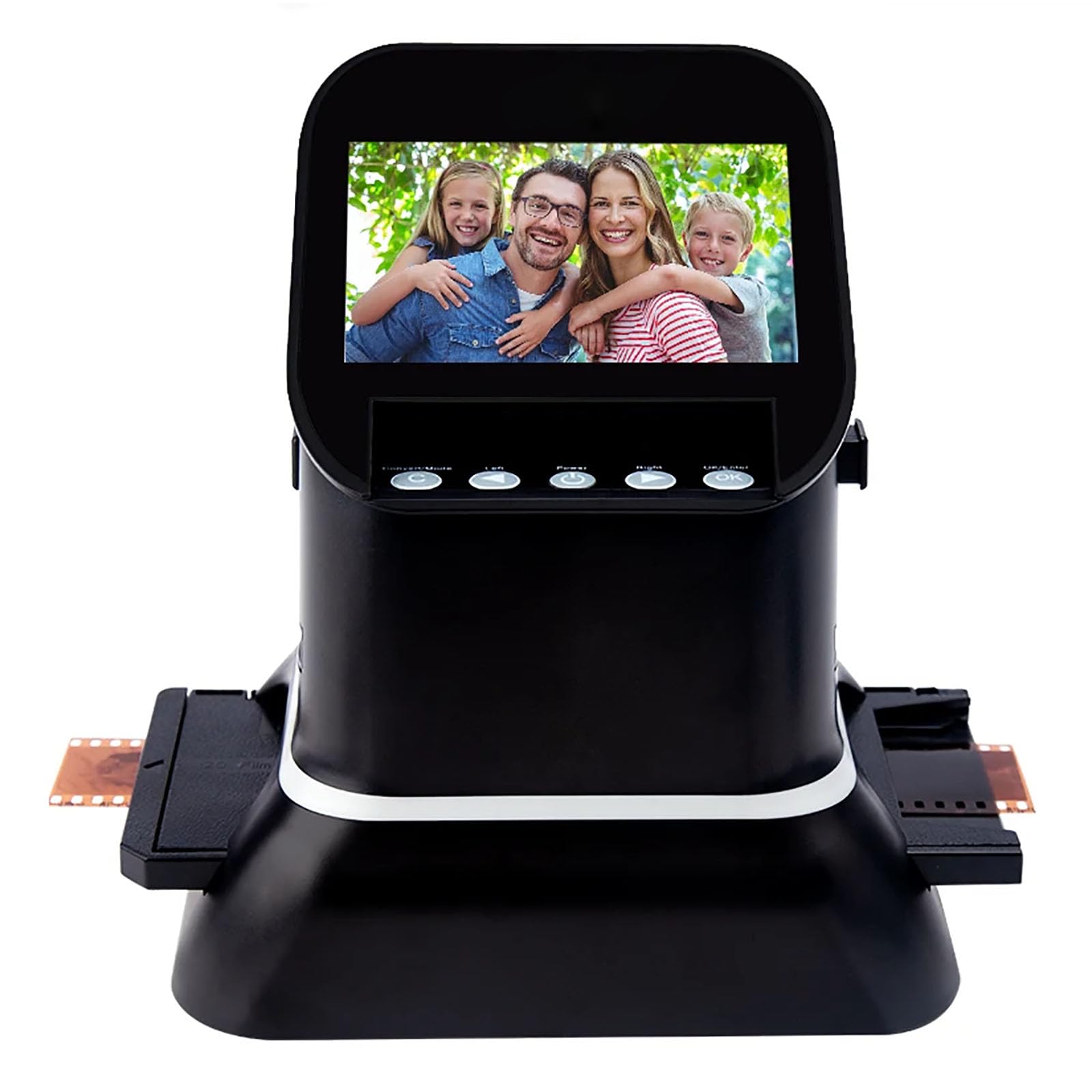 Scanner de film 135 pour sauvegarder vos vieux négatifs jaunis sans ordinateur et en 22MP