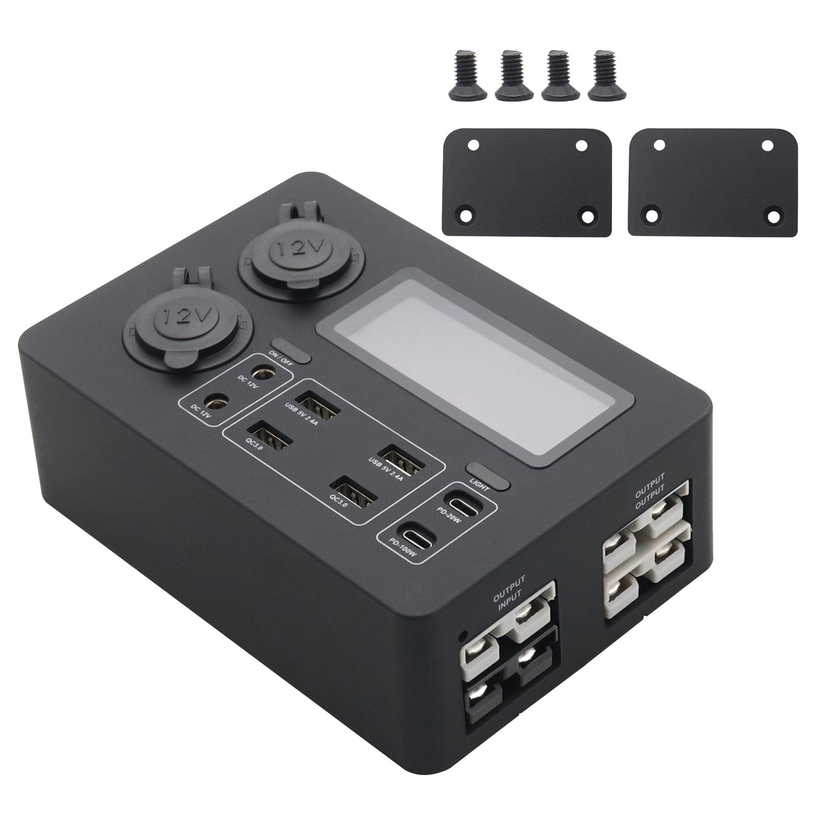 12V Power Box Distributes Power Compact for Emergency Outdoor Boat Power Box Motors| Automotive Tools & Supplies| Battery Testers & Chargers| Chargers & Jump Starters | Parts & Accessories-image-23