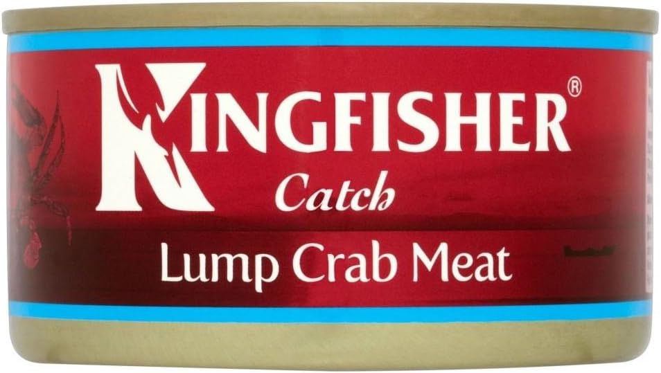 Kingfisher Whole Lump Crab Meat in Brine (170g)