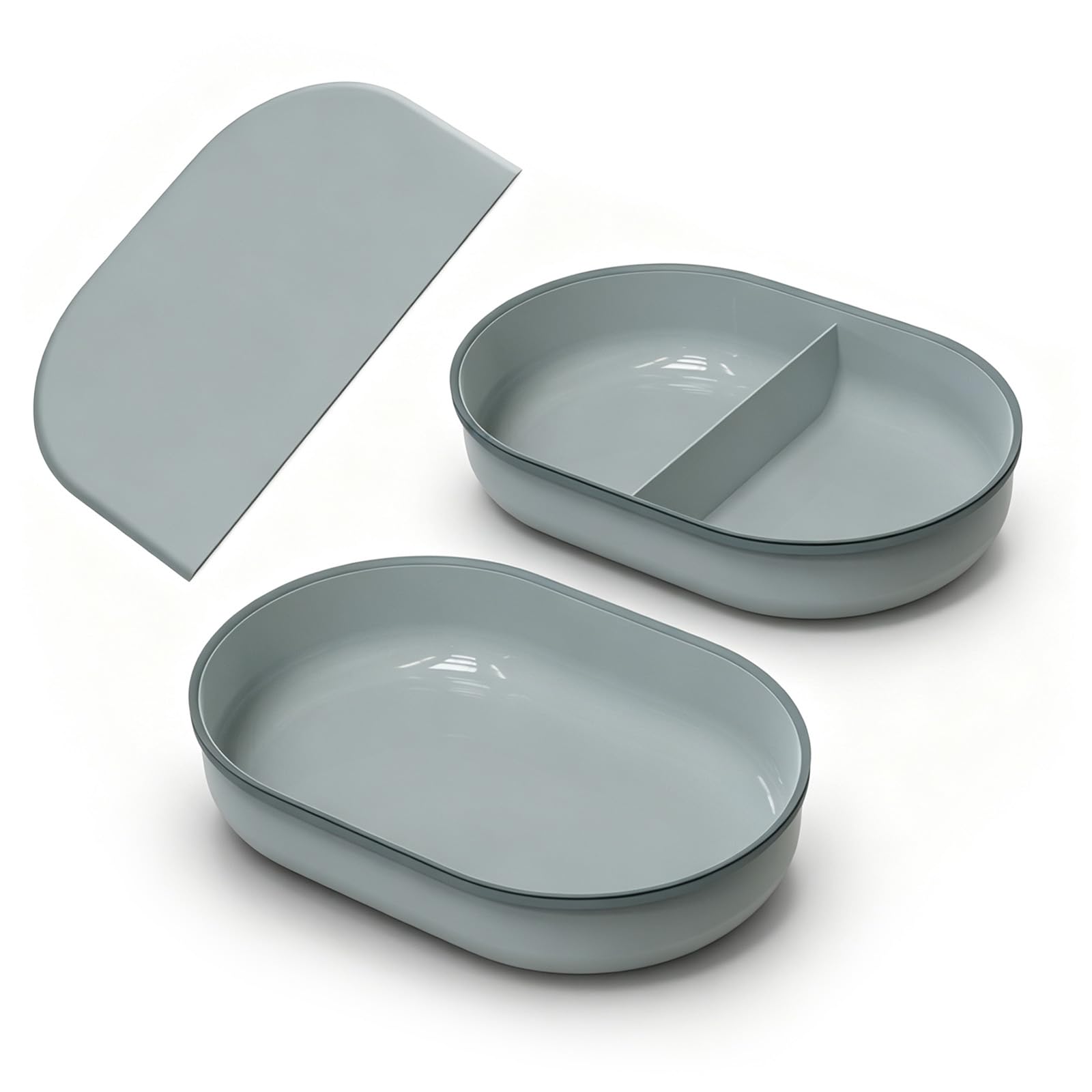 ONECUTE Compatible Microchip Pet Feeder PP Bowls and Mats for Cat