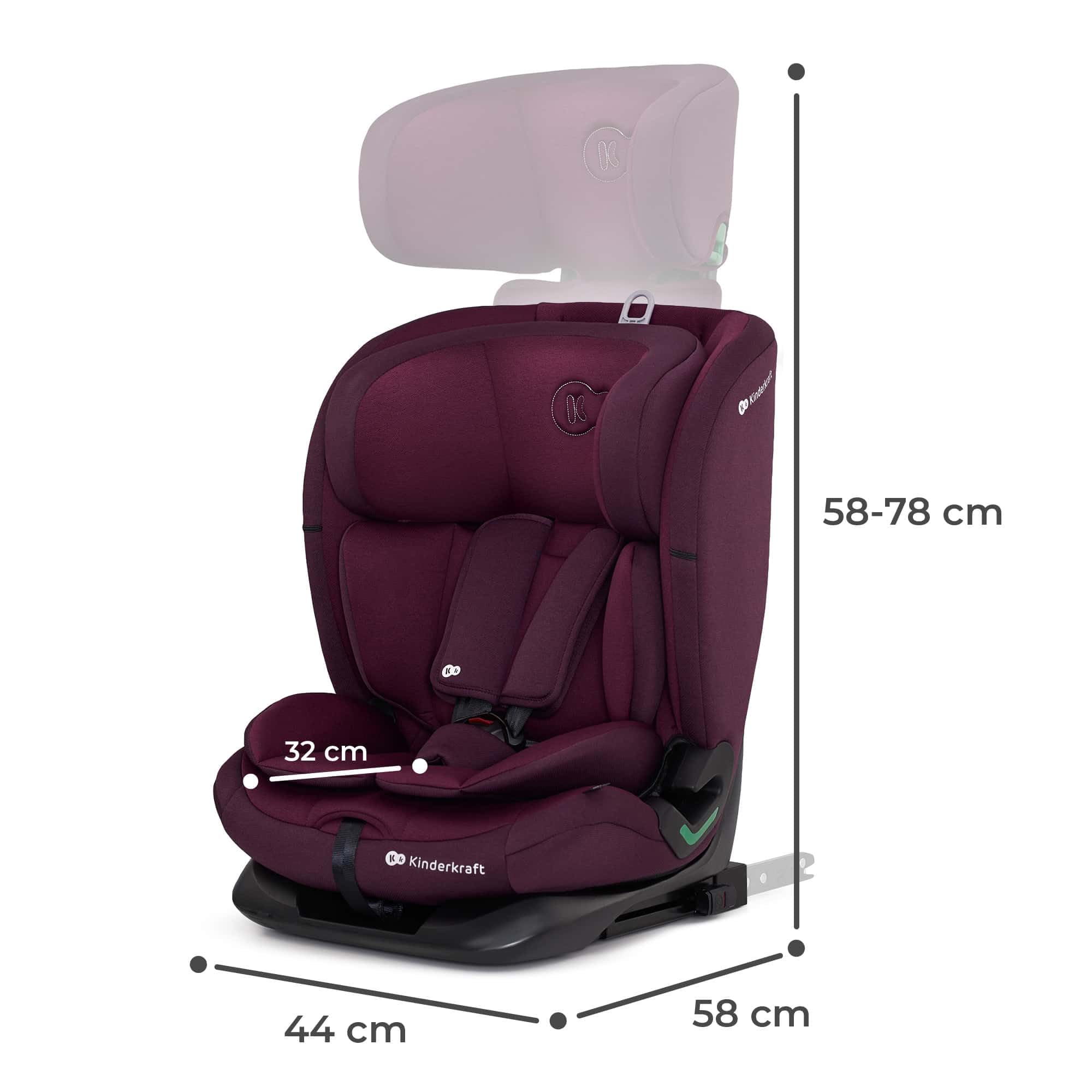 Fotelik samochodowy Oneto3 I-size z Isofix Cherry Pearl 76-150cm