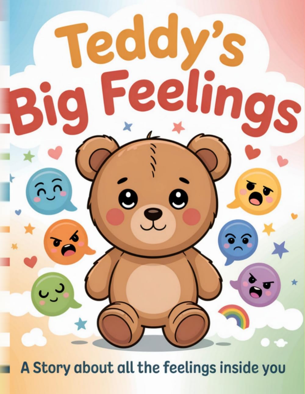 Teddy's Big Feelings: A Read-Aloud Picture Story Book About Emotions for Toddlers and Kids Ages 3–5