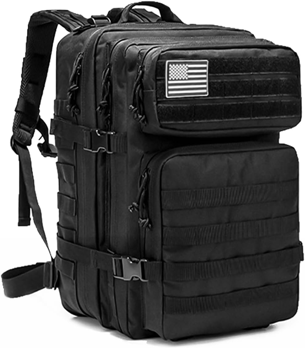 NWT XPEDITIONTactical Backpack, Stronger Military Laptop Backpack for Work, Molle Bag for Weekender Travel Hiking Camping