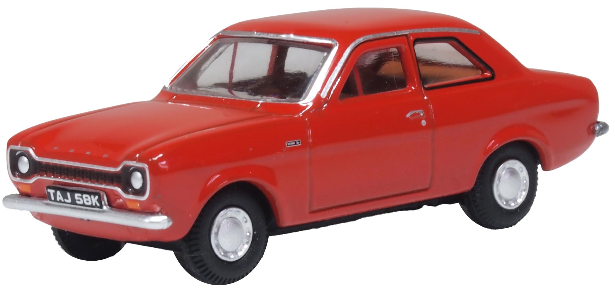 Oxford Diecast 1:76 Ford Escort MK1 Sunset Red Collectable model 76FE005