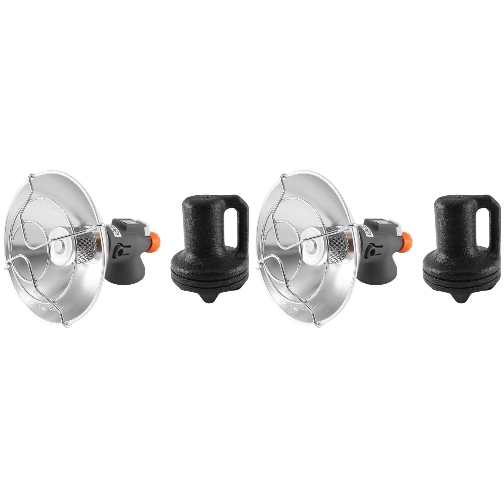 2X Portable Camping Heater Outdoor Propane Heating Stove for Hiking Backpacking Ice Fishing Travel