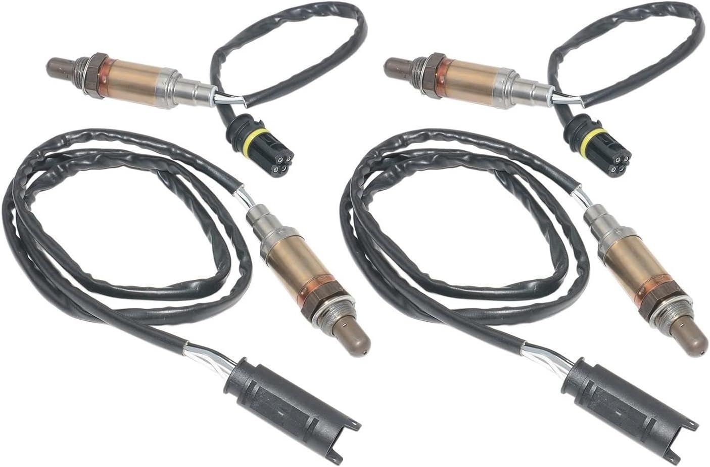 Amazon.co.jp センサー AP03 MHK000210 MHK000220 4PCS フロント&アンプ;リア O2 LAMBDA