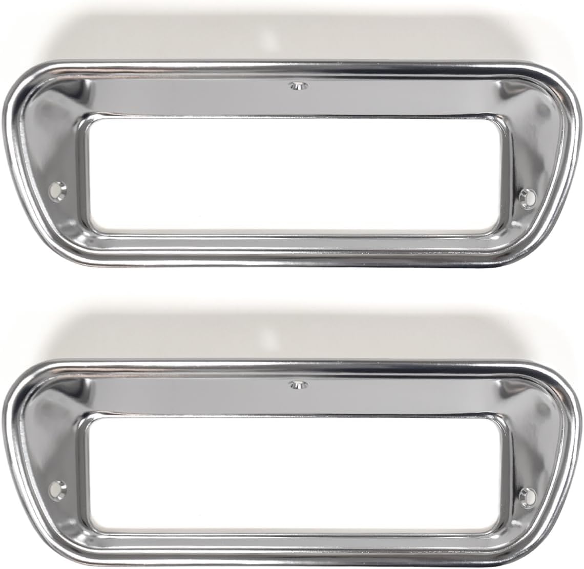 Parking Light Bezel PAIR For Chevrolet C20 Pickup Truck 1962-1966