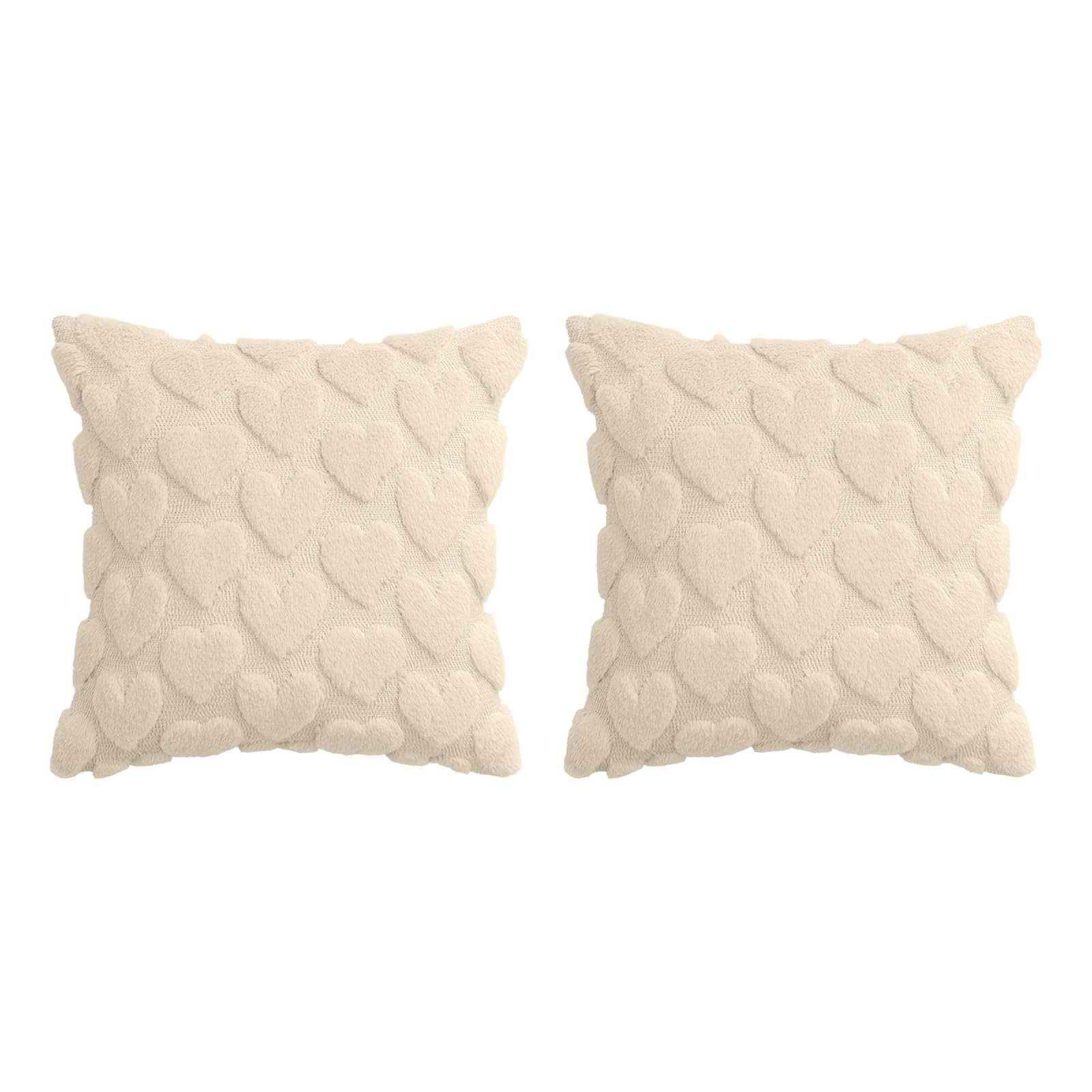 Yhplxyuus Of 2 Valentines Day Pillow Covers Soft and Durability Cushions Case for Holiday Homes Decors 45x45cm / 30x50cm Valentines Day Pillow Covers