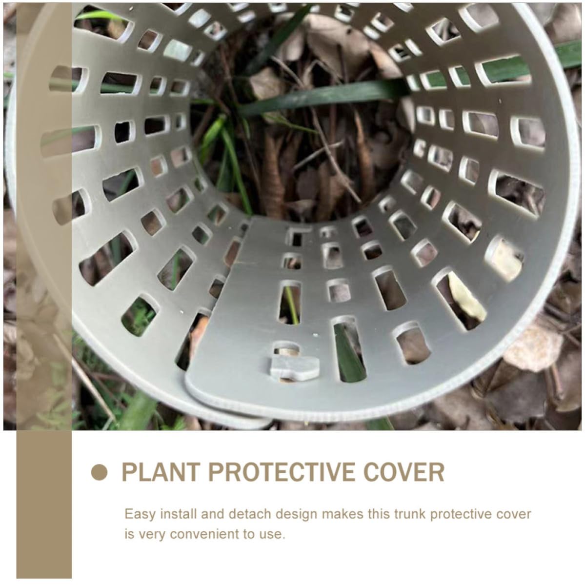 Telo Protettivo per Piante in Pp per Protezione Tronco, Copertura Resistente al Vento e Combinabile, per Giardinaggio Indoor e Outdoor, Set da 10 Pezzi