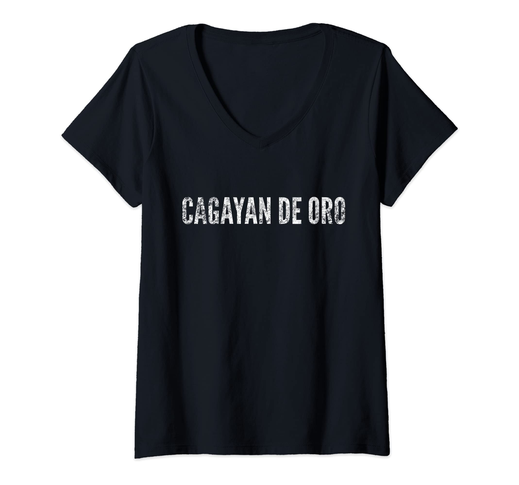 Cagayan de Oro Philippines BrandWomens Cagayan de Oro Philippines Graphic V-Neck T-Shirt