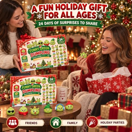 Mystery Box Advent Calendar 2026 Christmas 24 Days Squishies for Adults - image 6