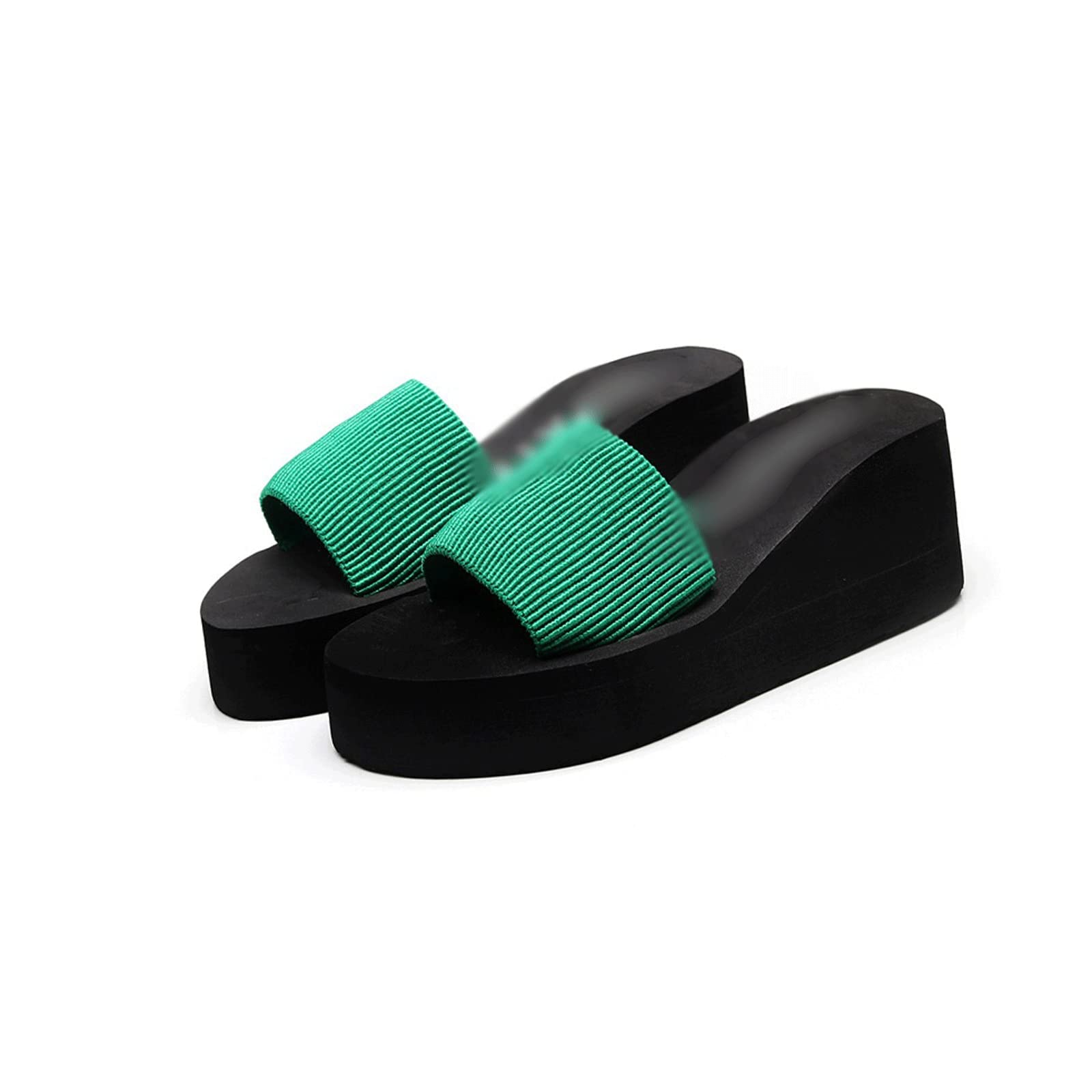 YHQZNLXQ Zapatillas para Mujer Zapatillas De Verano para Mujer Zapatillas De Casa Zapatos Playa De Verano Sandalias Suaves Ocio Zapatos Antideslizantes para Baño Interior para MujerSchwarz,3.5 UK