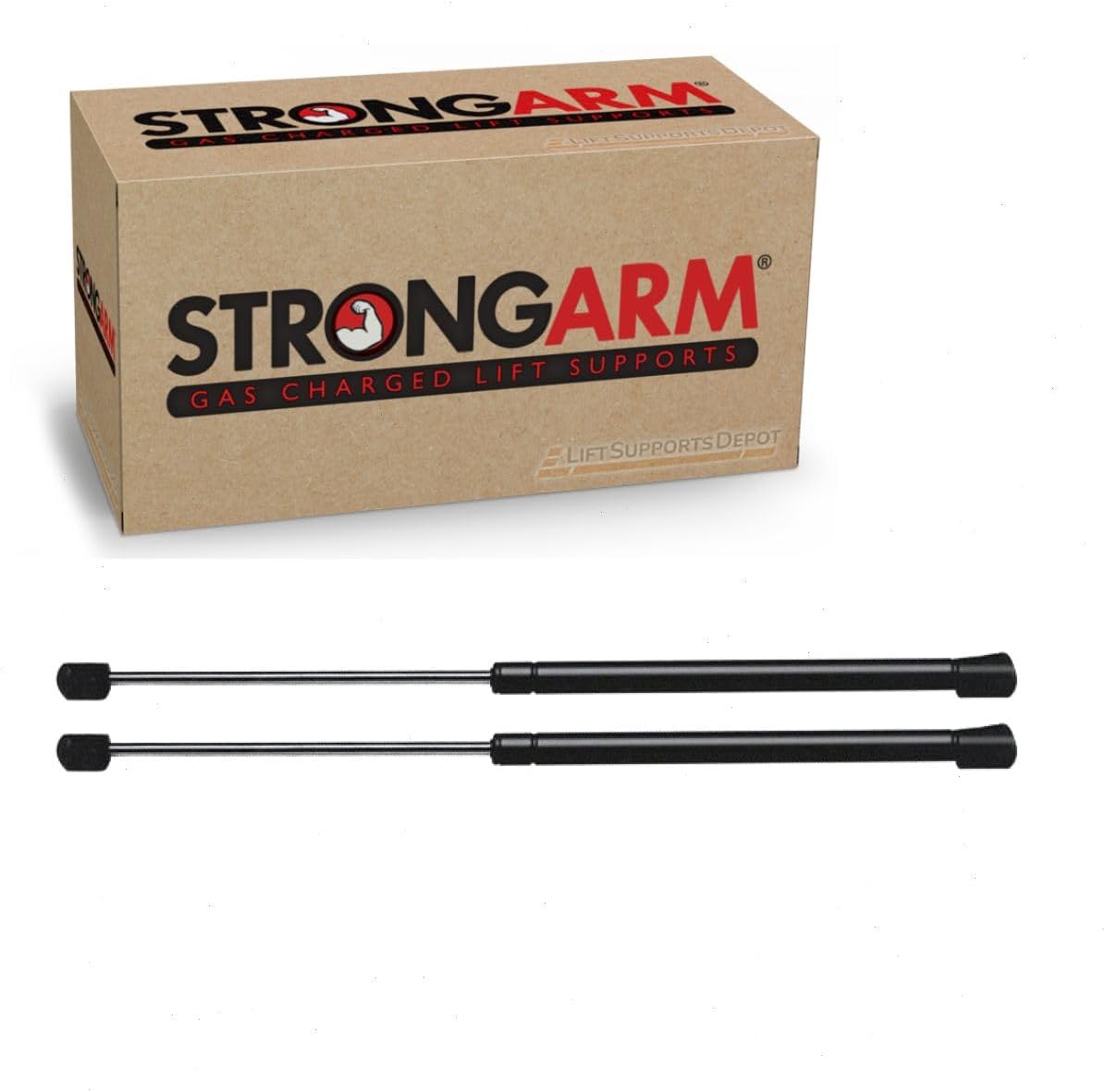 Qty (2) StrongArm 6558 Fits 300 300C 300S Sedan & Charger 2011-2021 Hood Lift Supports (With Alum Hood)