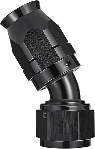 Miniatura 20 de EVIL ENERGY 8AN PTFE Racor de Manguera Extremo Recto Negro Solo para Manguera PTFE