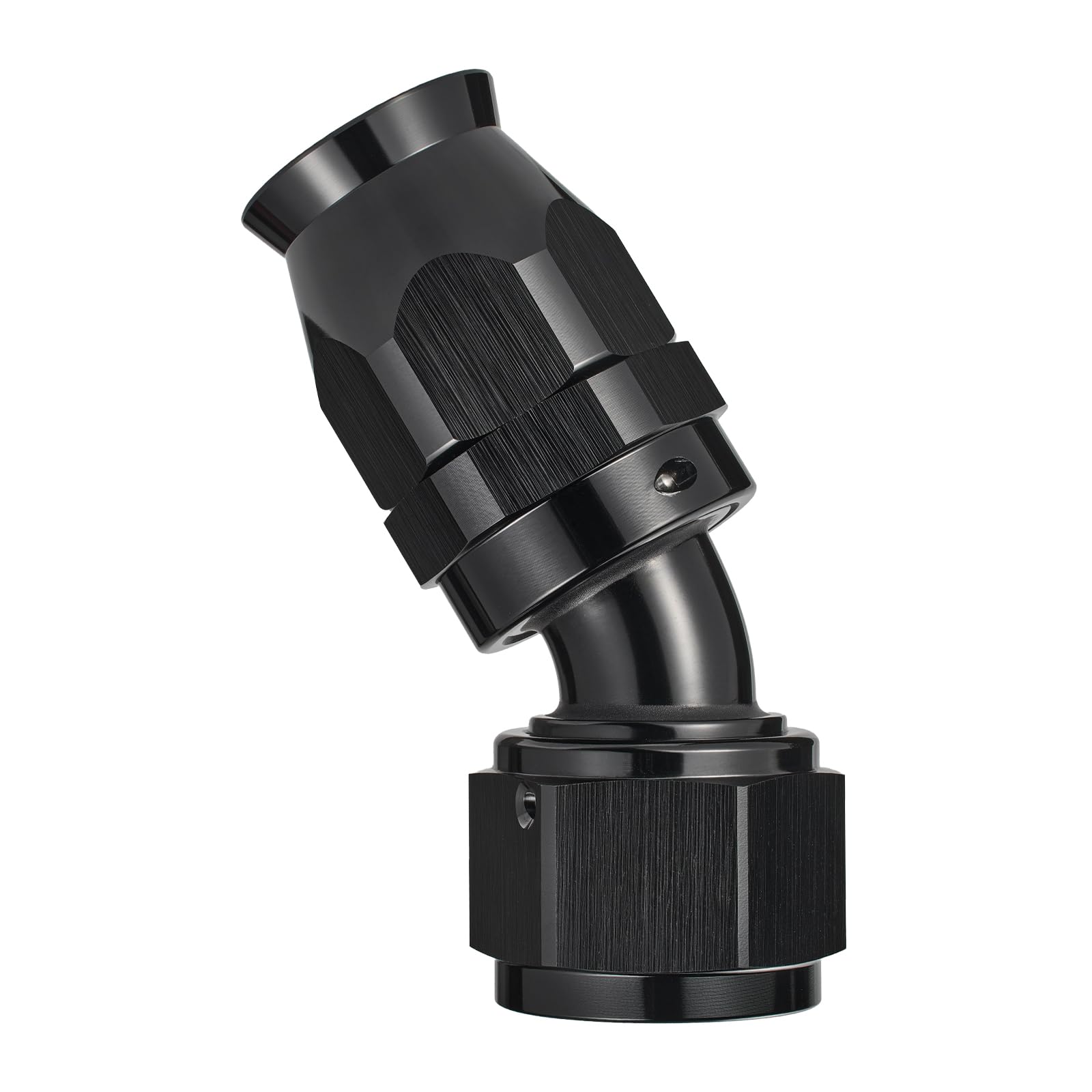 EVIL ENERGY 12AN PTFE Fitting Hose End Fitting 30 Degree Black for PTFE Hose Only