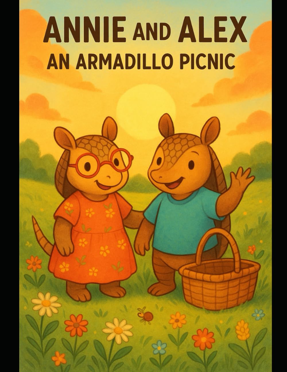 Picnic in the Meadow (Whispering Woods Coloring)