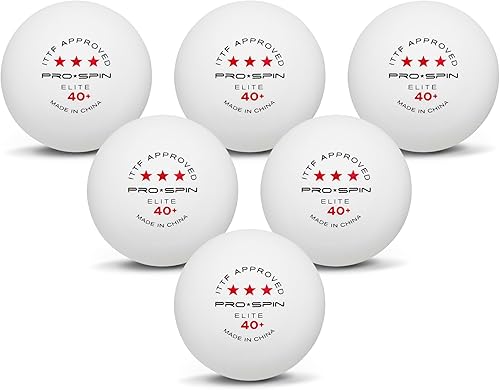 Miniatura 2 de PRO-SPIN Ping Pong Balls – 3-Star ITTF-Approved Premium Table Tennis Balls High-Performance 40+ ABS Professional Quality for Indoor & Outdoor