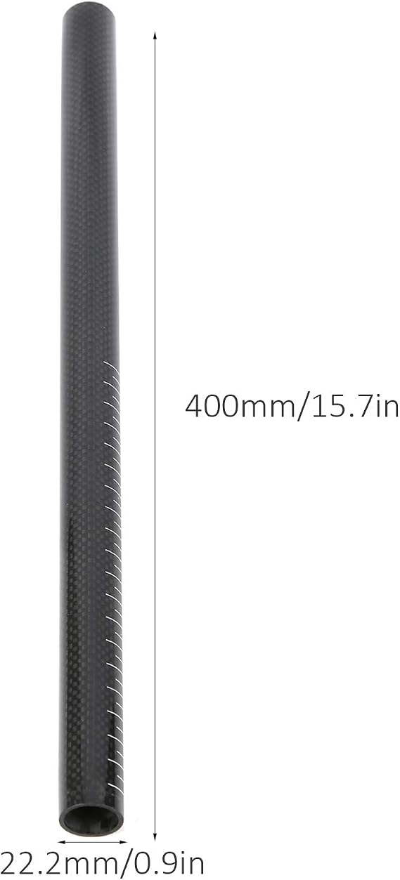 Carbon Fiber Seat Post, Lightweight Sturdy Easy Adjust Bike Seatpost 22.2x400mm Enhanced Performance Comfort for BMX Mountain Road Urban Commuters Long Distance