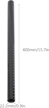 Carbon Fiber Seat Post, Lightweight Sturdy Easy Adjust Bike Seatpost 22.2x400mm Enhanced Performance Comfort for BMX Mountain Road Urban Commuters Long Distance