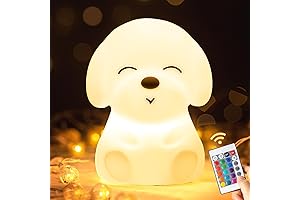Mubarek Mini Night Light for Kids Featuring Dog Design
