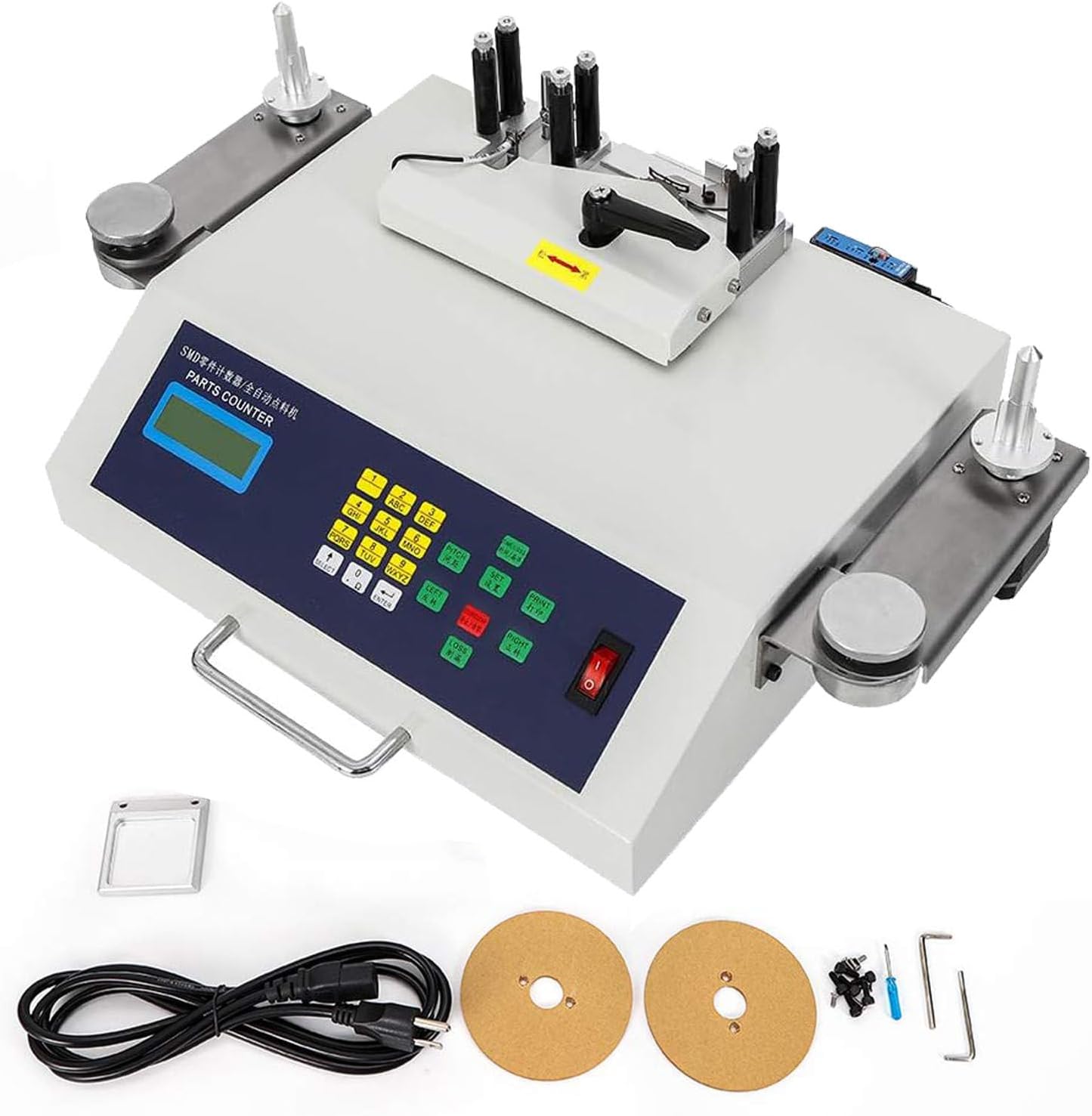 50W Automatic SMT/SMD Component Counter Machine with LCD Display, Precision Parts Counting, Leak Detection for Electronics Manufacturing and Assembly