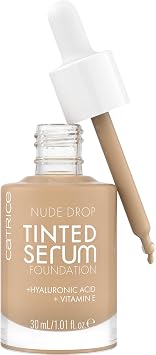 Catrice Base Nude Drop Tinted Long-Lasting Mattifying Care Natural Matte Serum (1 fl oz)
