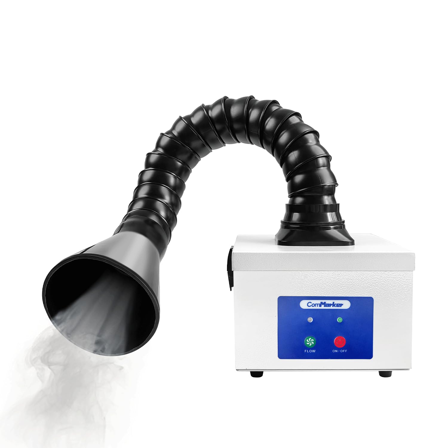 ComMarker Limpiador de Humo de 30 W, máquina de Grabado láser, Filtro de 3 Niveles, 97% de tasa de Limpieza, absorbedor de Humo para la mayoría de cortadores y grabadores láser Cerrados